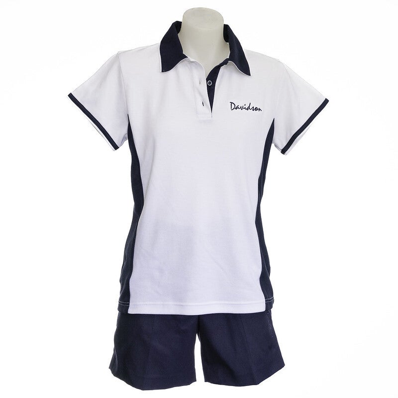 Girls Short Sleeve Polo Davidson High School P&C Uniform Shop