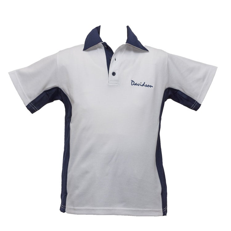 Boys Short Sleeve Polo Junior Davidson High School P&C Uniform Shop