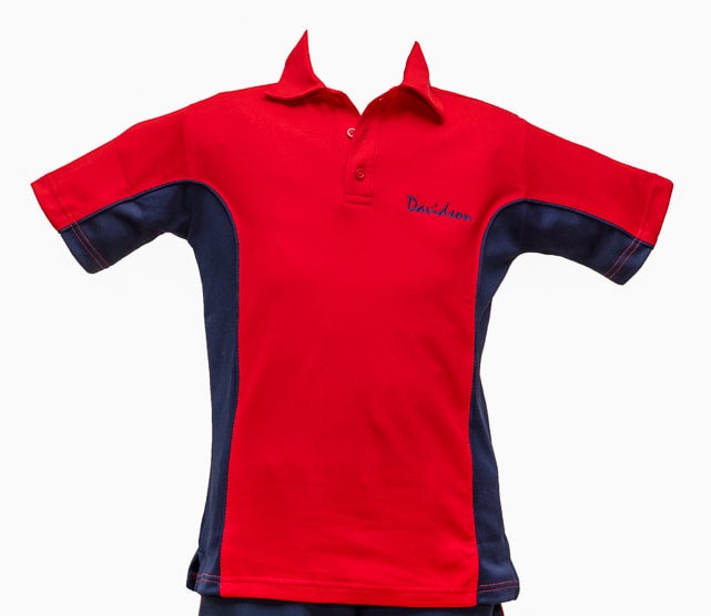 Sports Polo Davidson High School P&C Uniform Shop